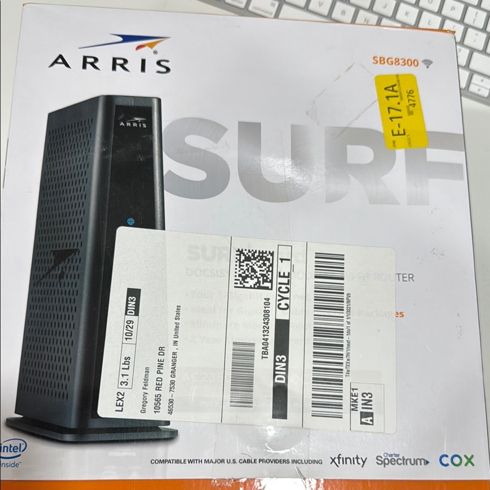 ARRIS SURFboard SBG8300 Modem